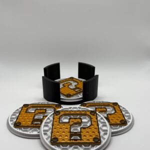 Super Mario Question Block Coaster Set