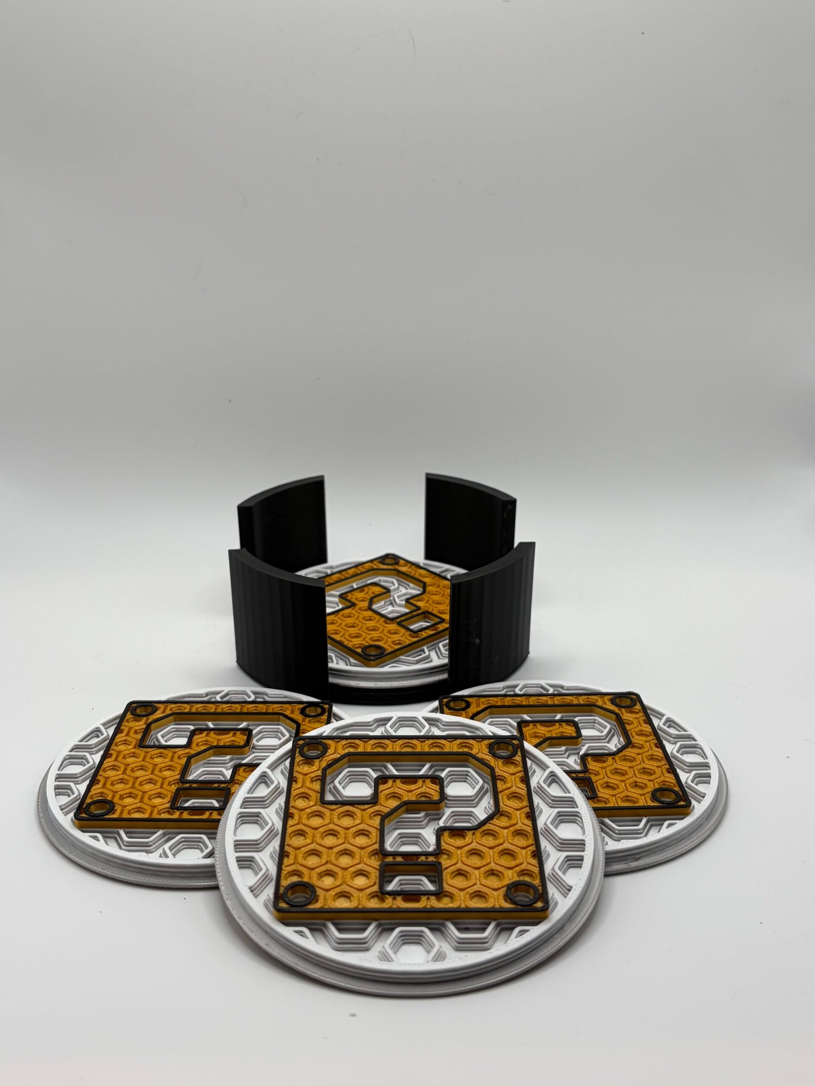 Super Mario Question Block Coaster Set