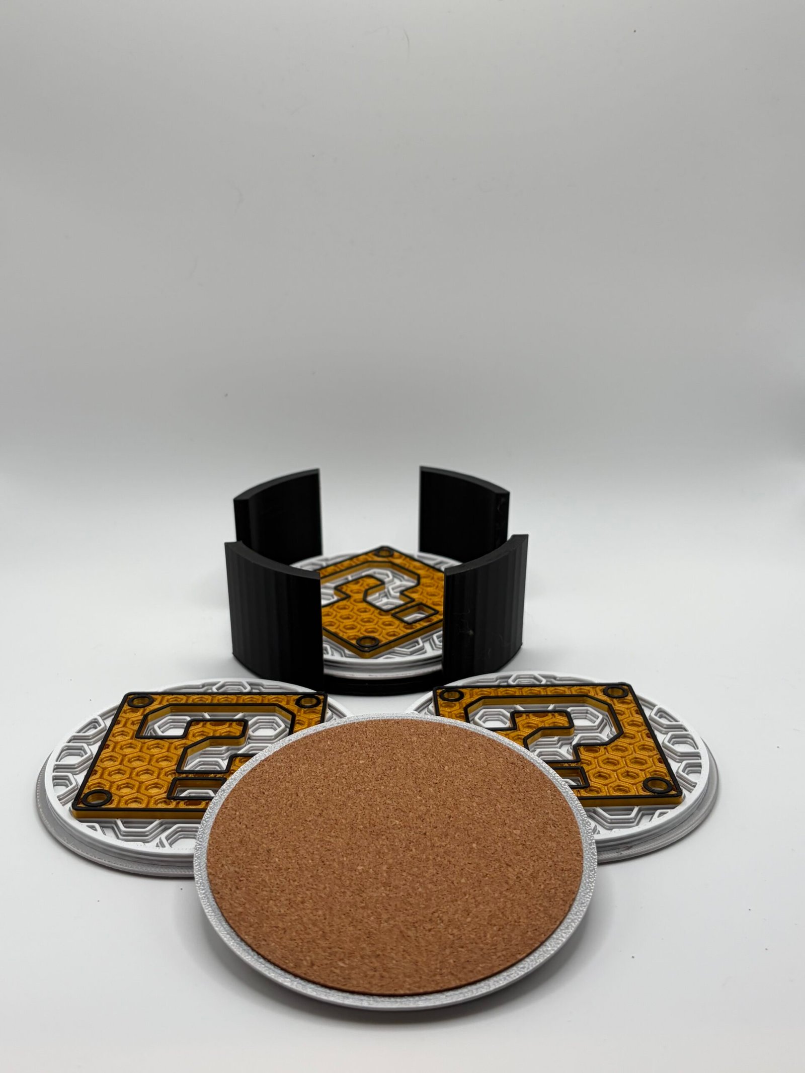 Super Mario Question Block Coaster Set - Image 2