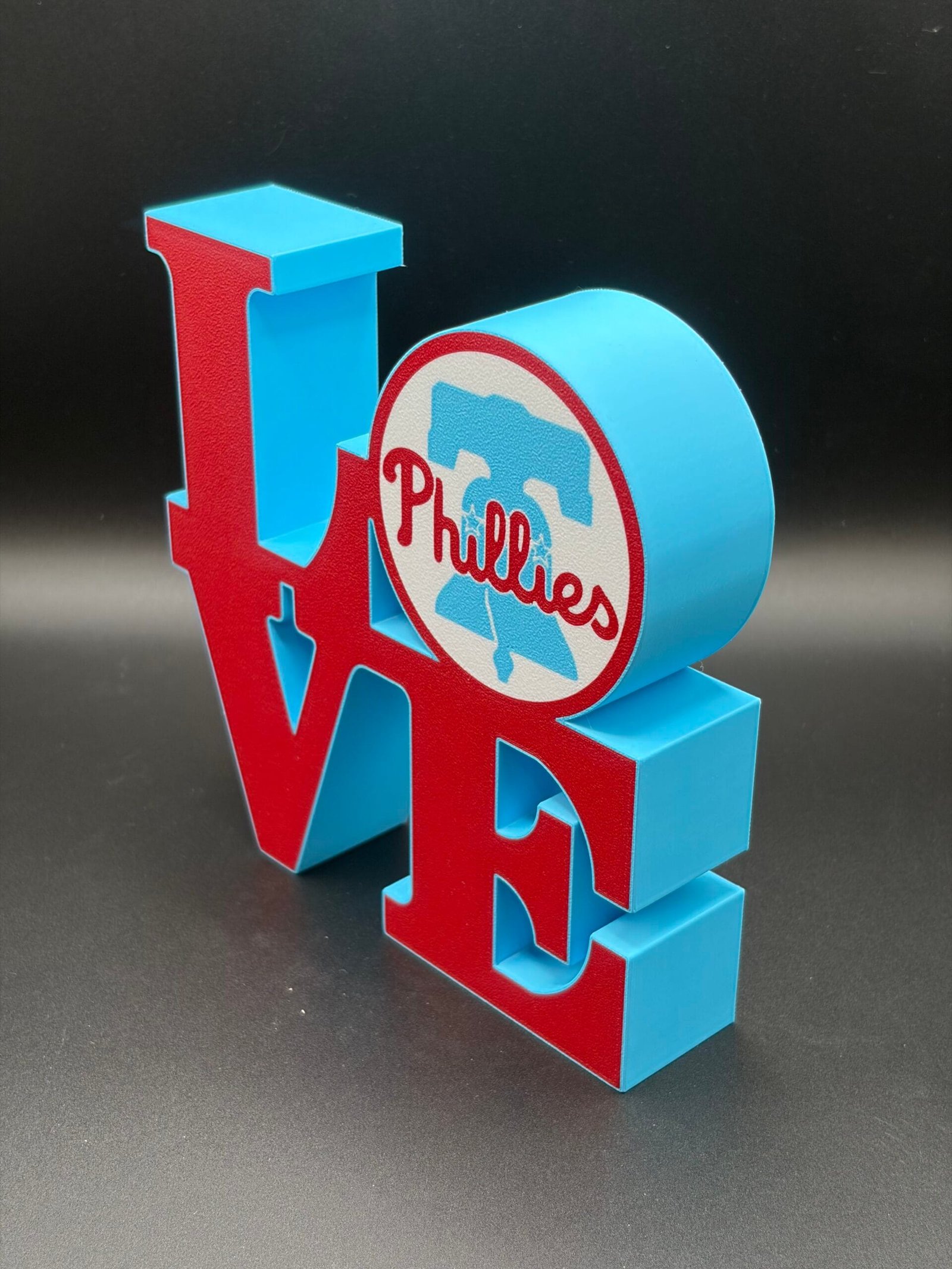 LOVE Sign with Philly Sports Logos - Image 3