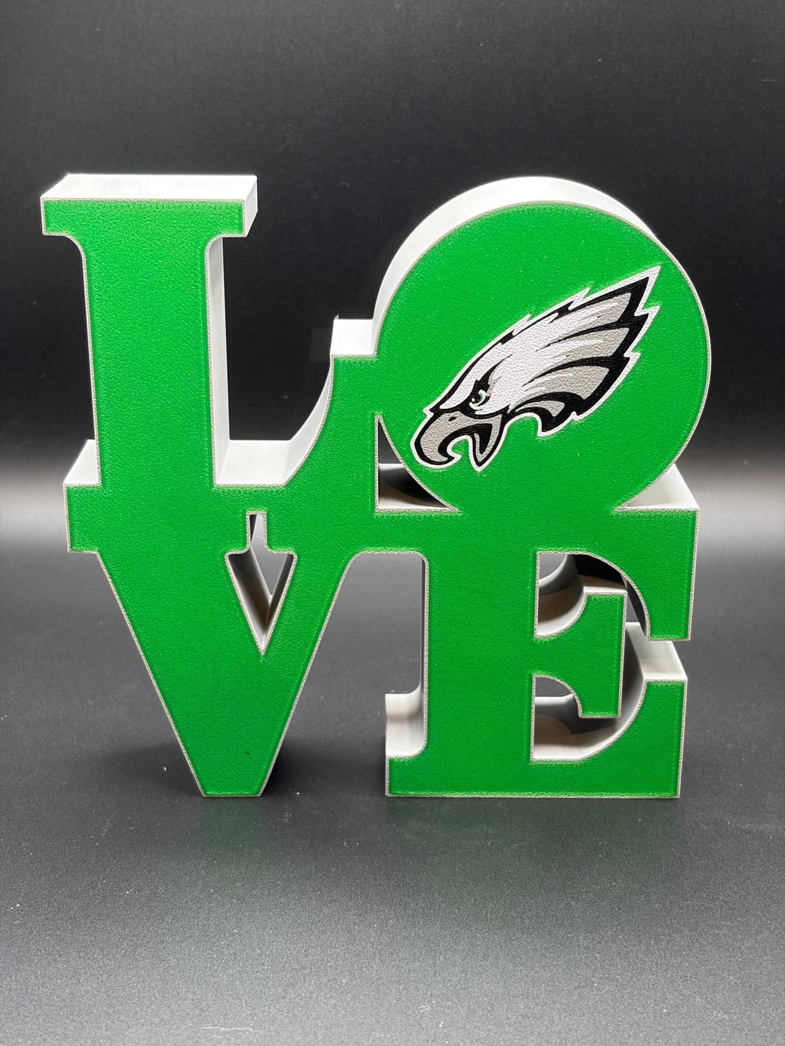 LOVE Sign with Philly Sports Logos - Image 4
